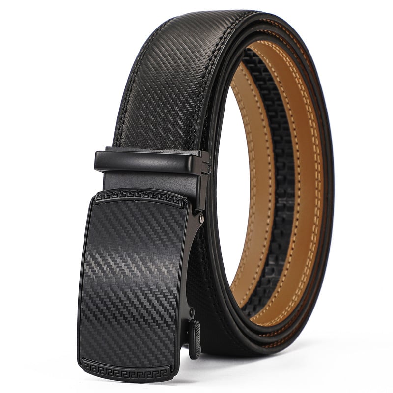 🔥Early Day Sale 49% OFF - Leather Ratchet Belt With Adjustable Buckle