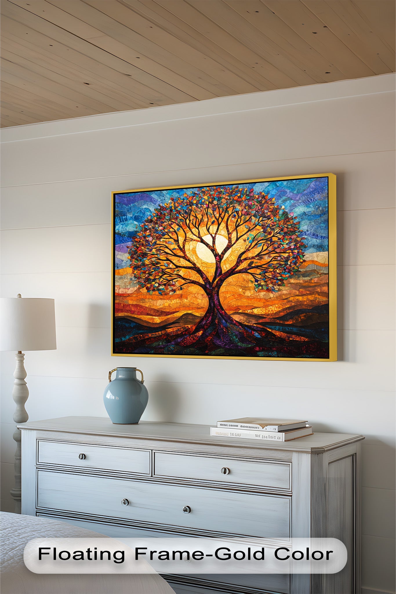 Tree of Life – Stained Oil Painting