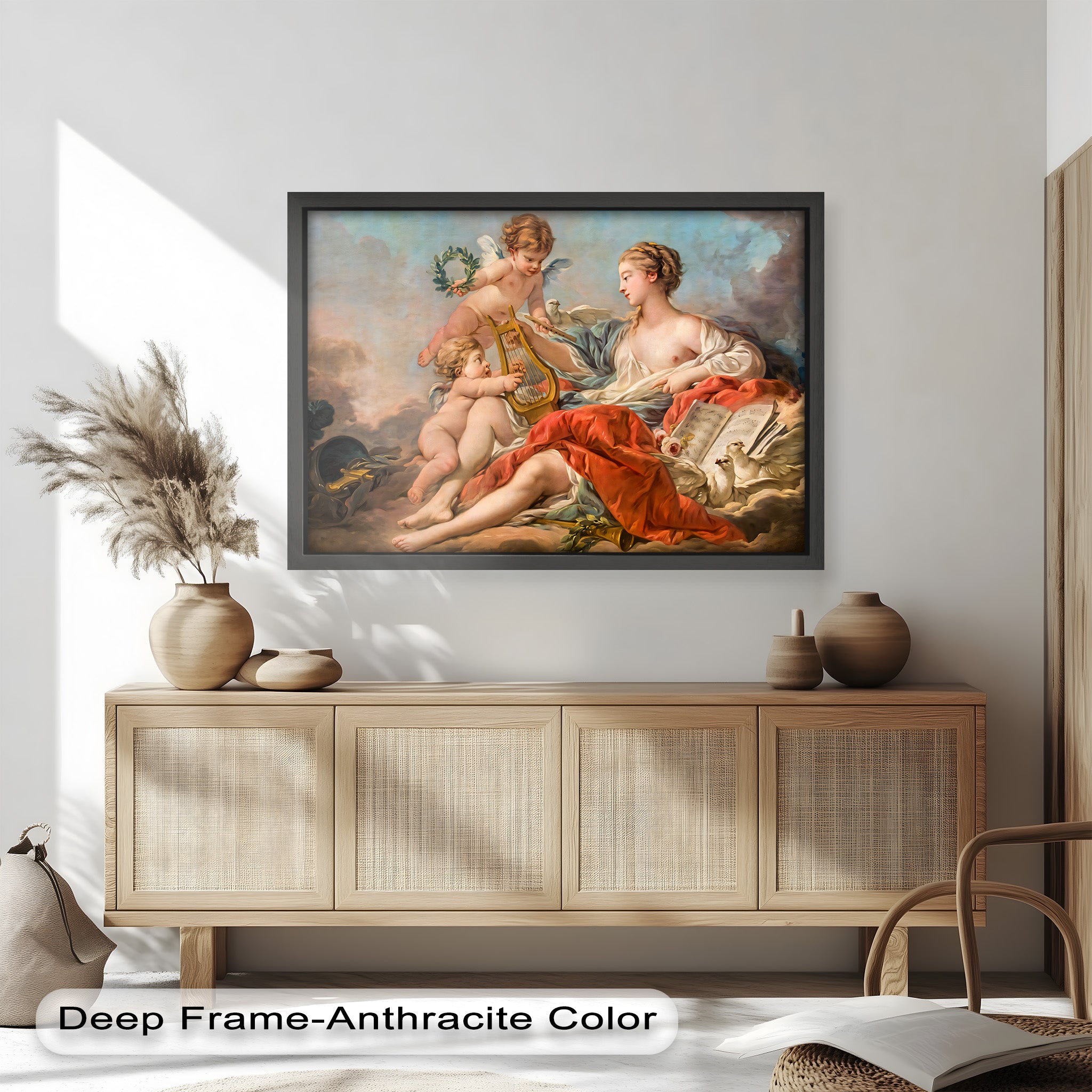 Harmony and Innocence – Rococo Oil Painting