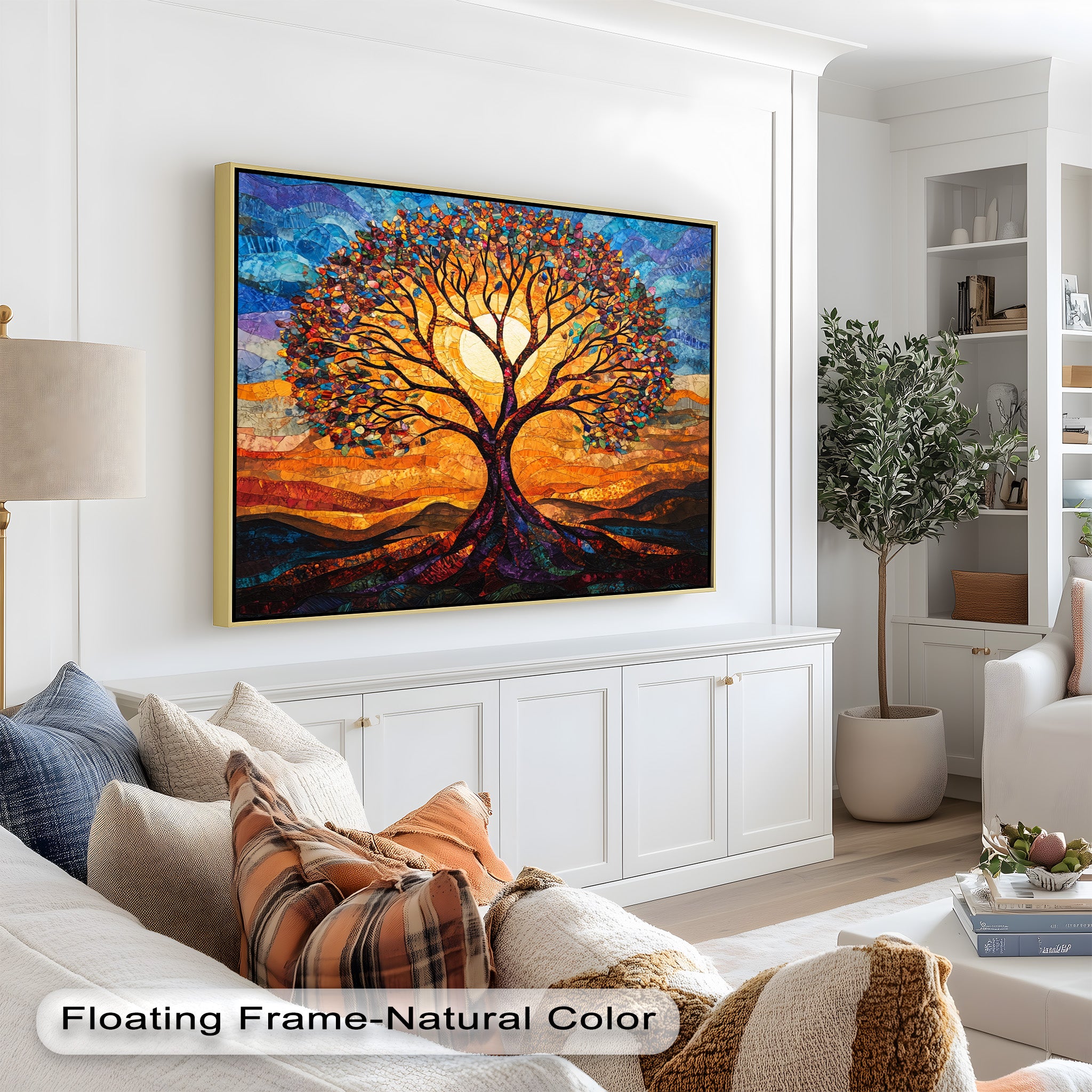 Tree of Life – Stained Oil Painting