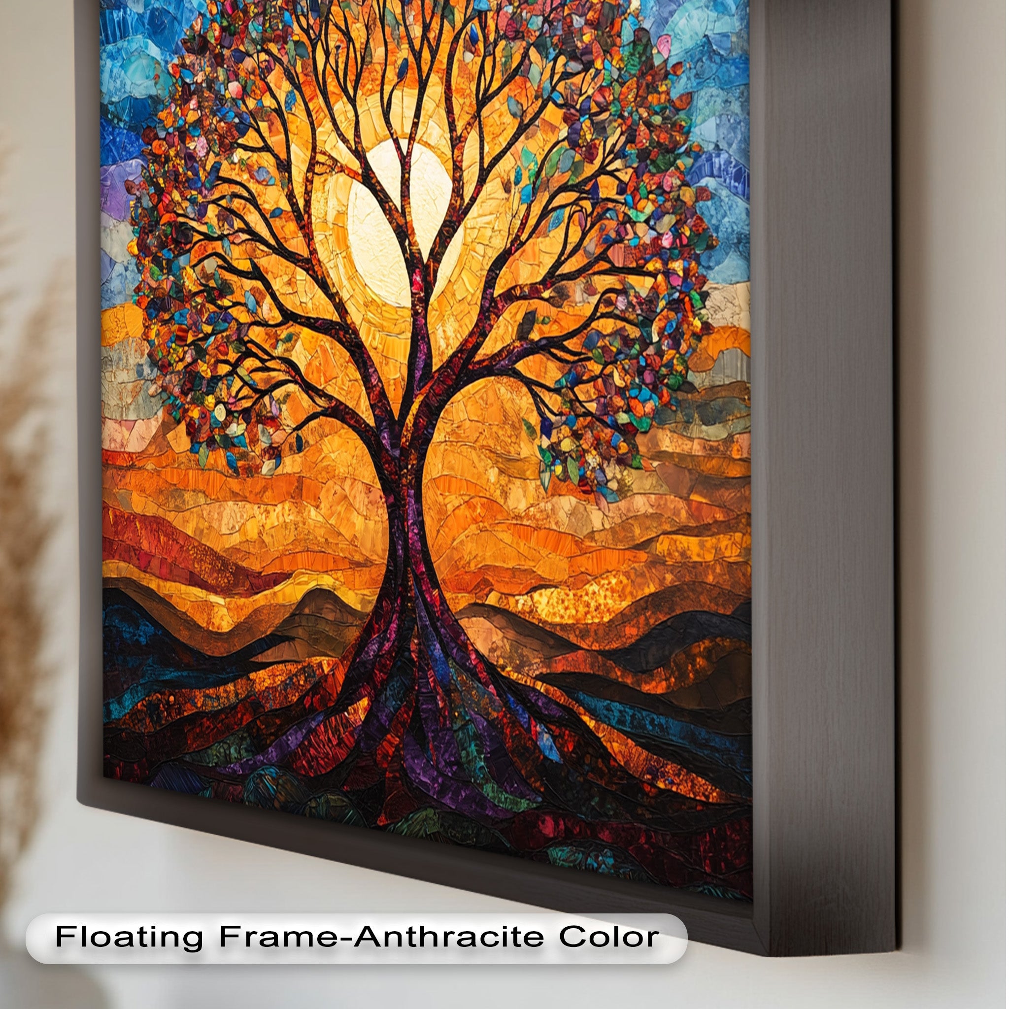 Tree of Life – Stained Oil Painting