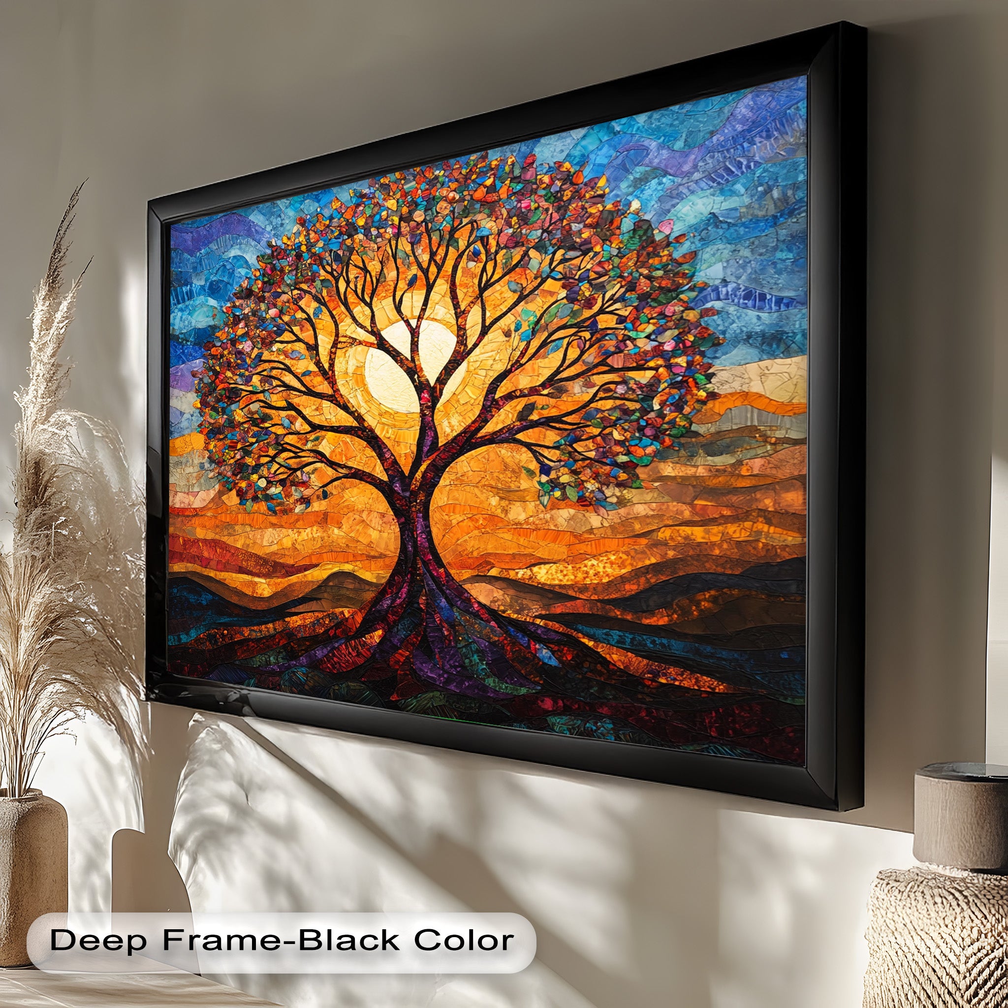 Tree of Life – Stained Oil Painting