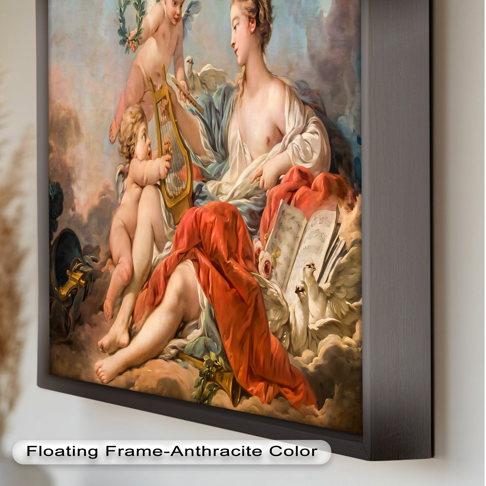 Harmony and Innocence – Rococo Oil Painting