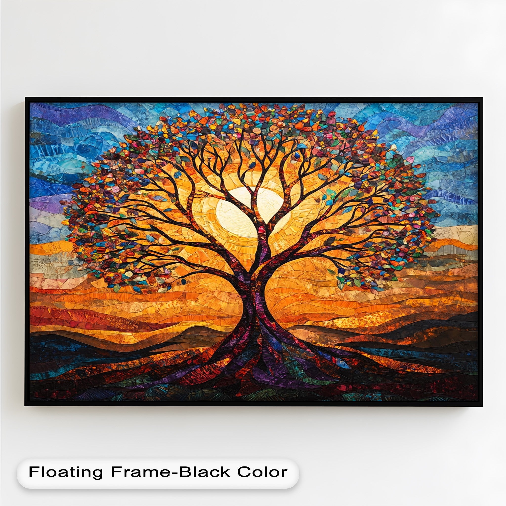 Tree of Life – Stained Oil Painting