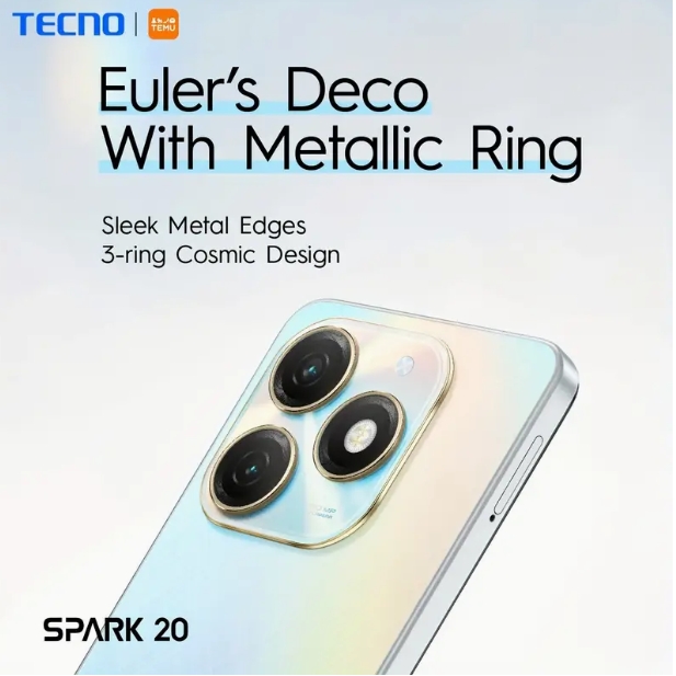 TECNO Spark 20 4G Smartphone 256 GB Big ROM 8GB Big RAM| 50 MP Ultra Clear Camera