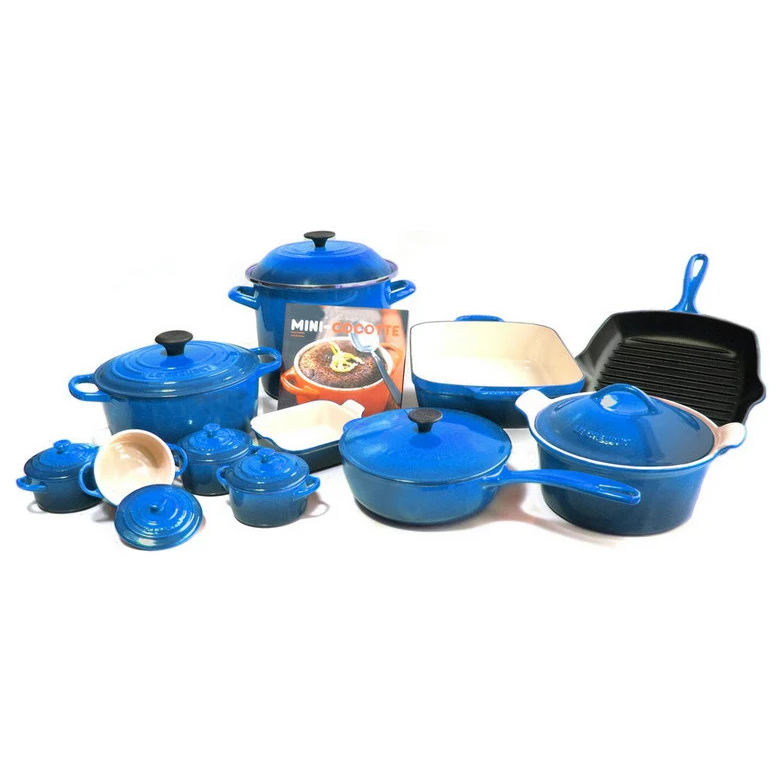 Limited-Time Offer! 20-Piece Cast Iron Cookware Set