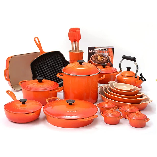 Limited-Time Offer! 20-Piece Cast Iron Cookware Set