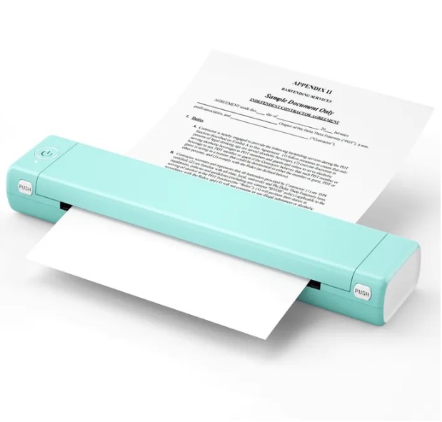 💝 Last Day For Clearance💥Portable wireless printer, compatible with mobile phones and laptops