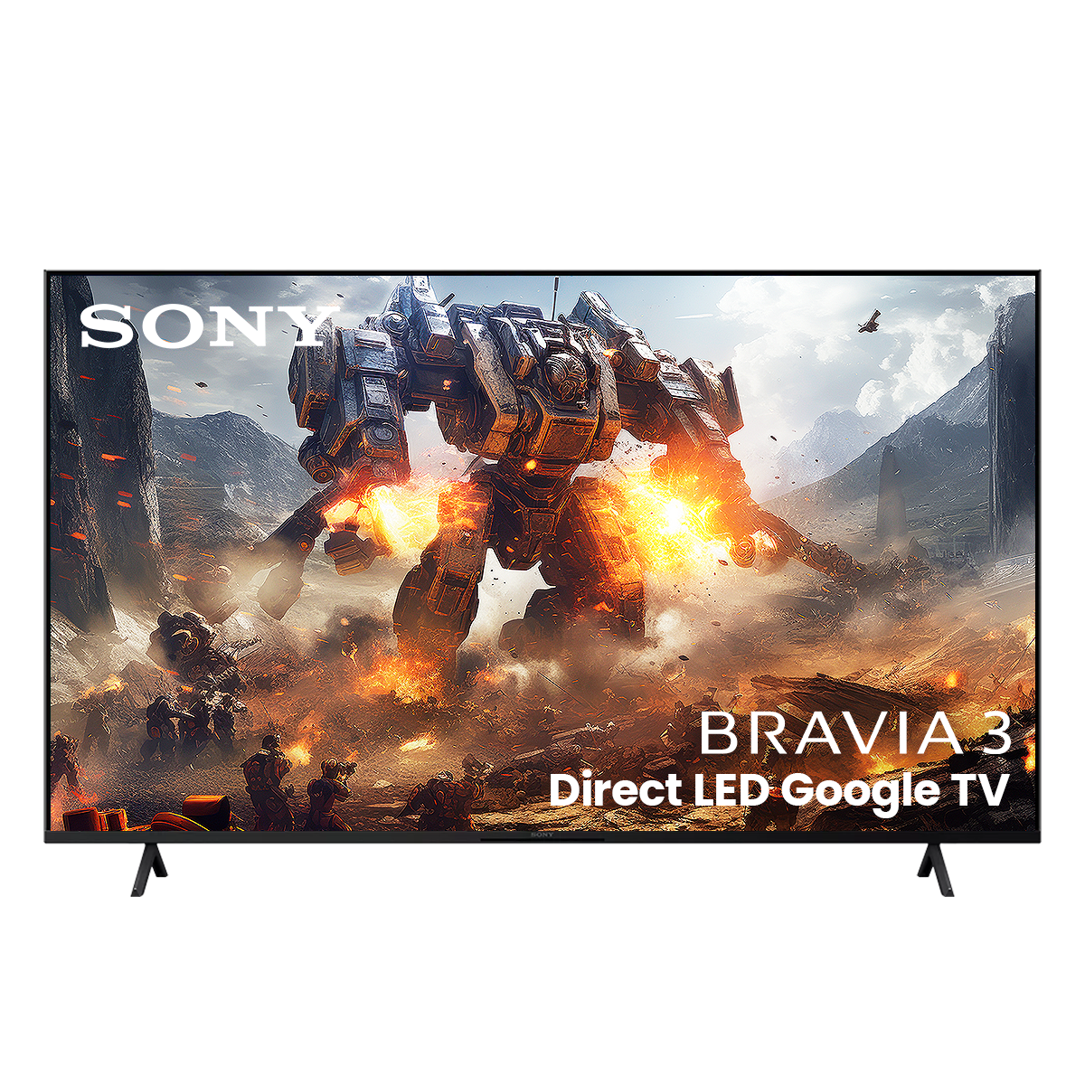 【Last Day Clearance】BRAVIA 3 - 43inch | K-43S30 | 4K HDR Processor X1™ | 4K Ultra HD | High Dynamic Range (HDR) | Smart TV (Google TV)