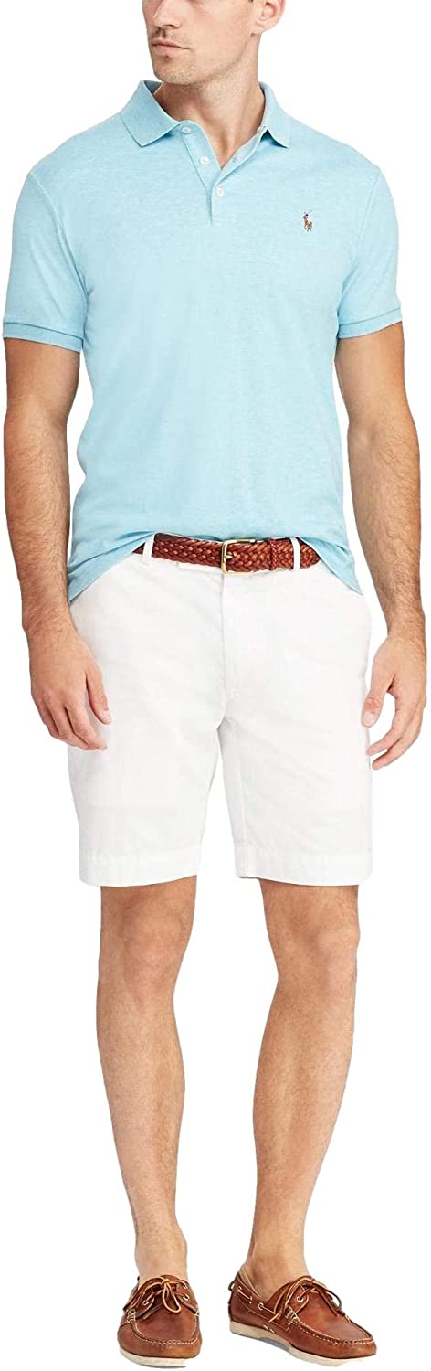 POLO RALPH LAUREN Men's Short Sleeve Knit Pima Polo