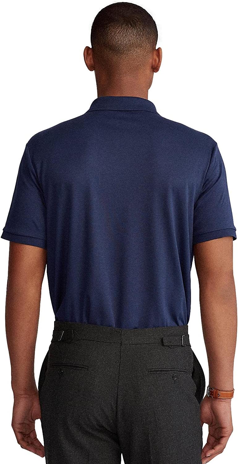 POLO RALPH LAUREN Men's Short Sleeve Knit Pima Polo