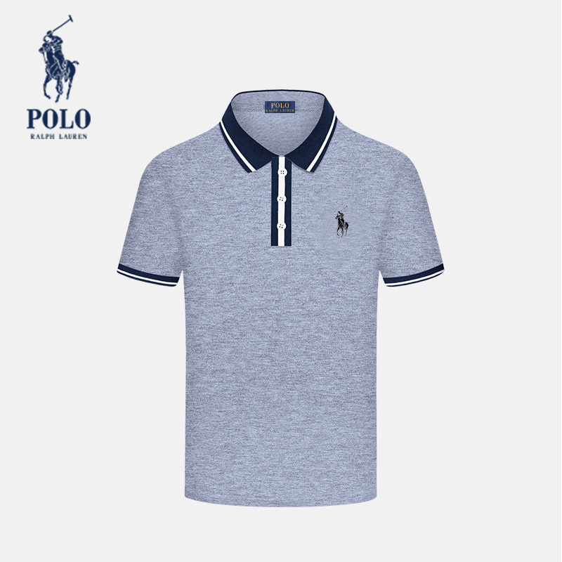 Ralph Lauren summer short-sleeved T-shirt solid color POLO shirt