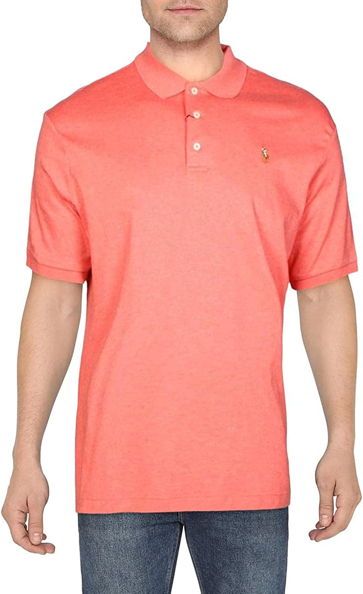 POLO RALPH LAUREN Men's Short Sleeve Knit Pima Polo