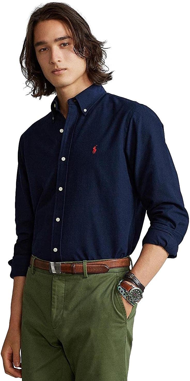 POLO RALPH LAUREN Men's Long Sleeve Classic Oxford Shirt