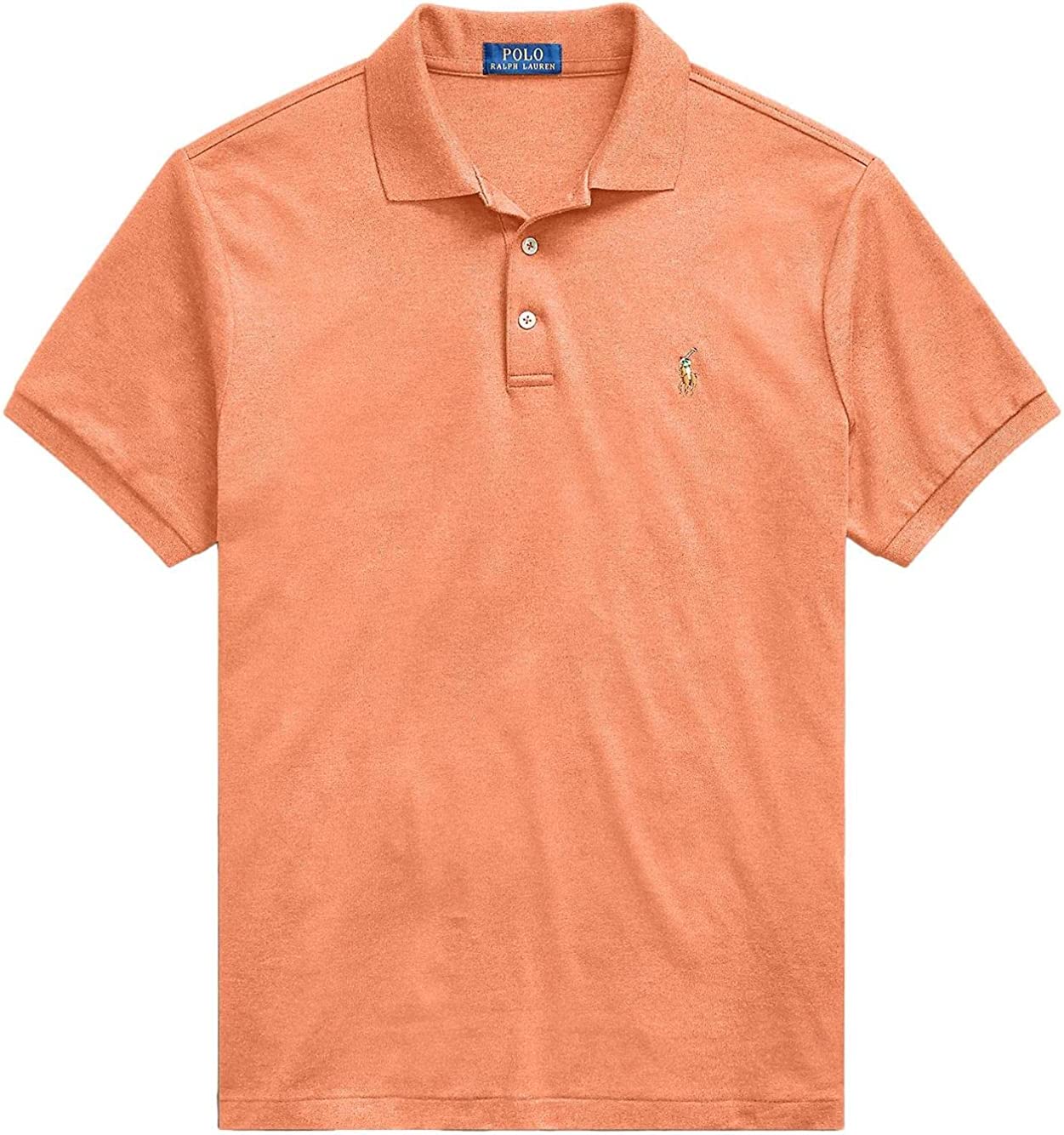POLO RALPH LAUREN Men's Short Sleeve Knit Pima Polo