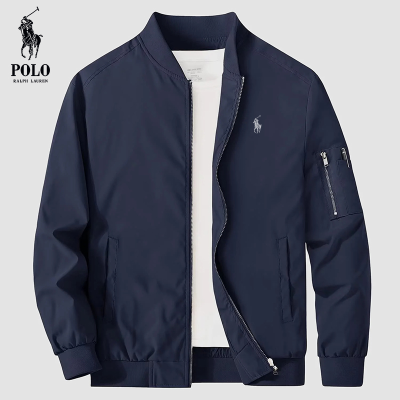 Ralph Lauren Men's Lightweight Windproof Casual Bomber Jacket ( BUY MORE SAVE MORE )