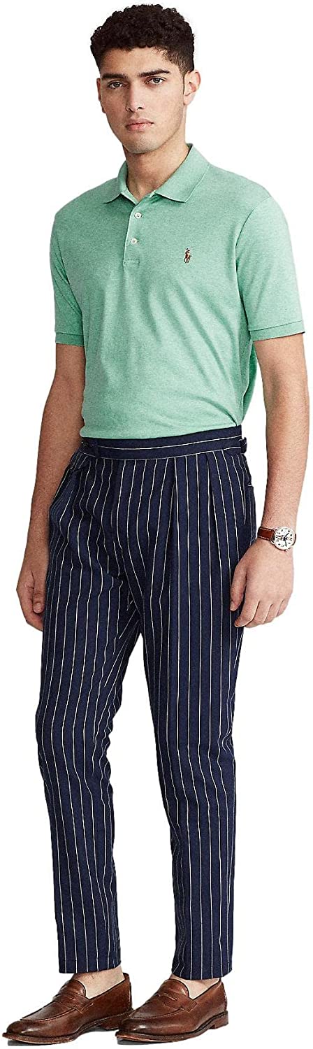 POLO RALPH LAUREN Men's Short Sleeve Knit Pima Polo