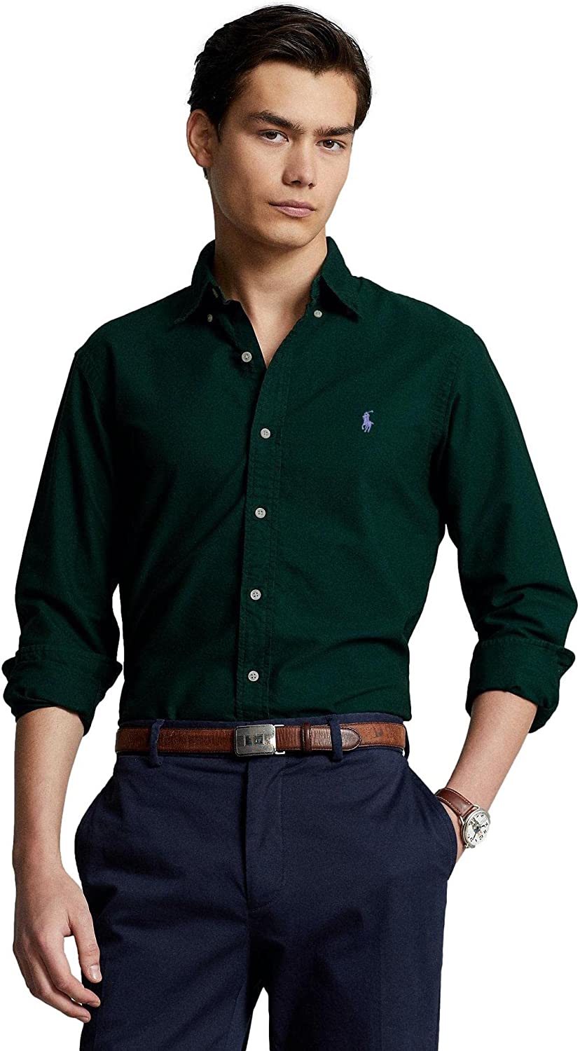 POLO RALPH LAUREN Men's Long Sleeve Classic Oxford Shirt