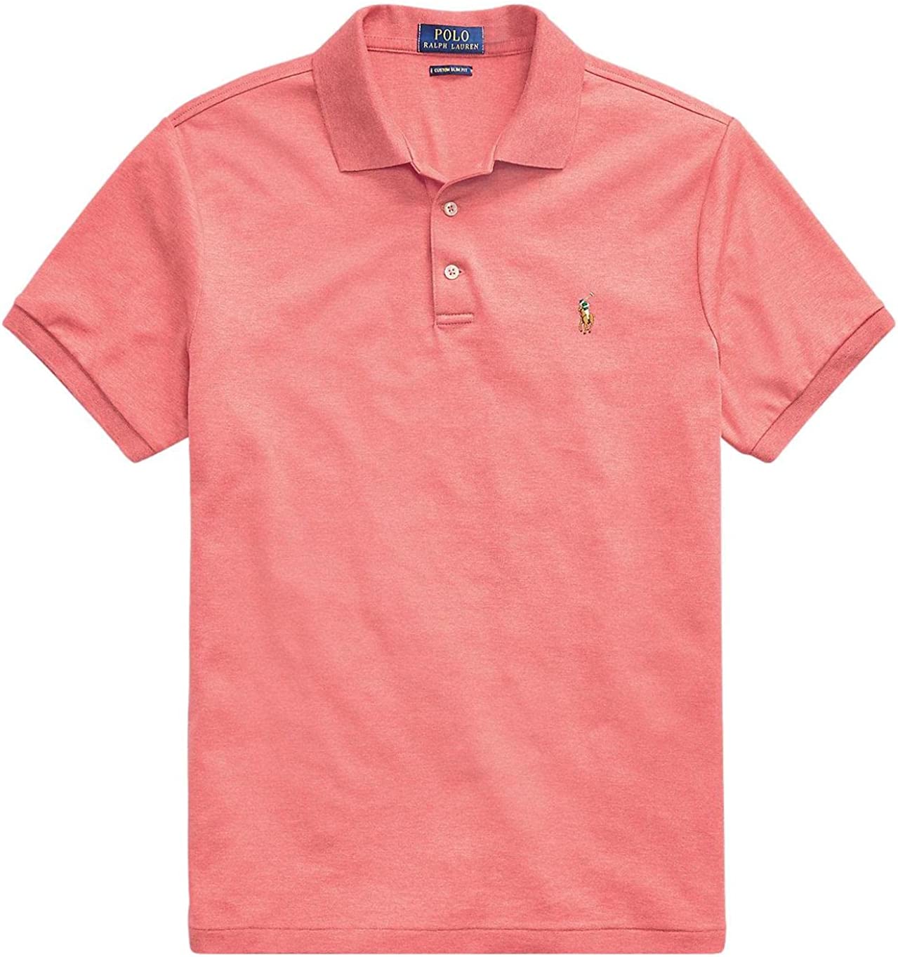 POLO RALPH LAUREN Men's Short Sleeve Knit Pima Polo