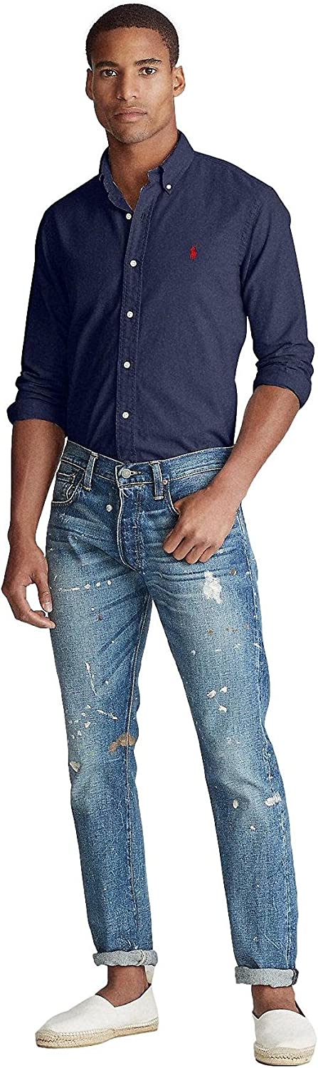 POLO RALPH LAUREN Men's Long Sleeve Classic Oxford Shirt