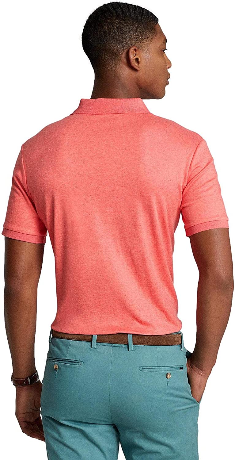POLO RALPH LAUREN Men's Short Sleeve Knit Pima Polo