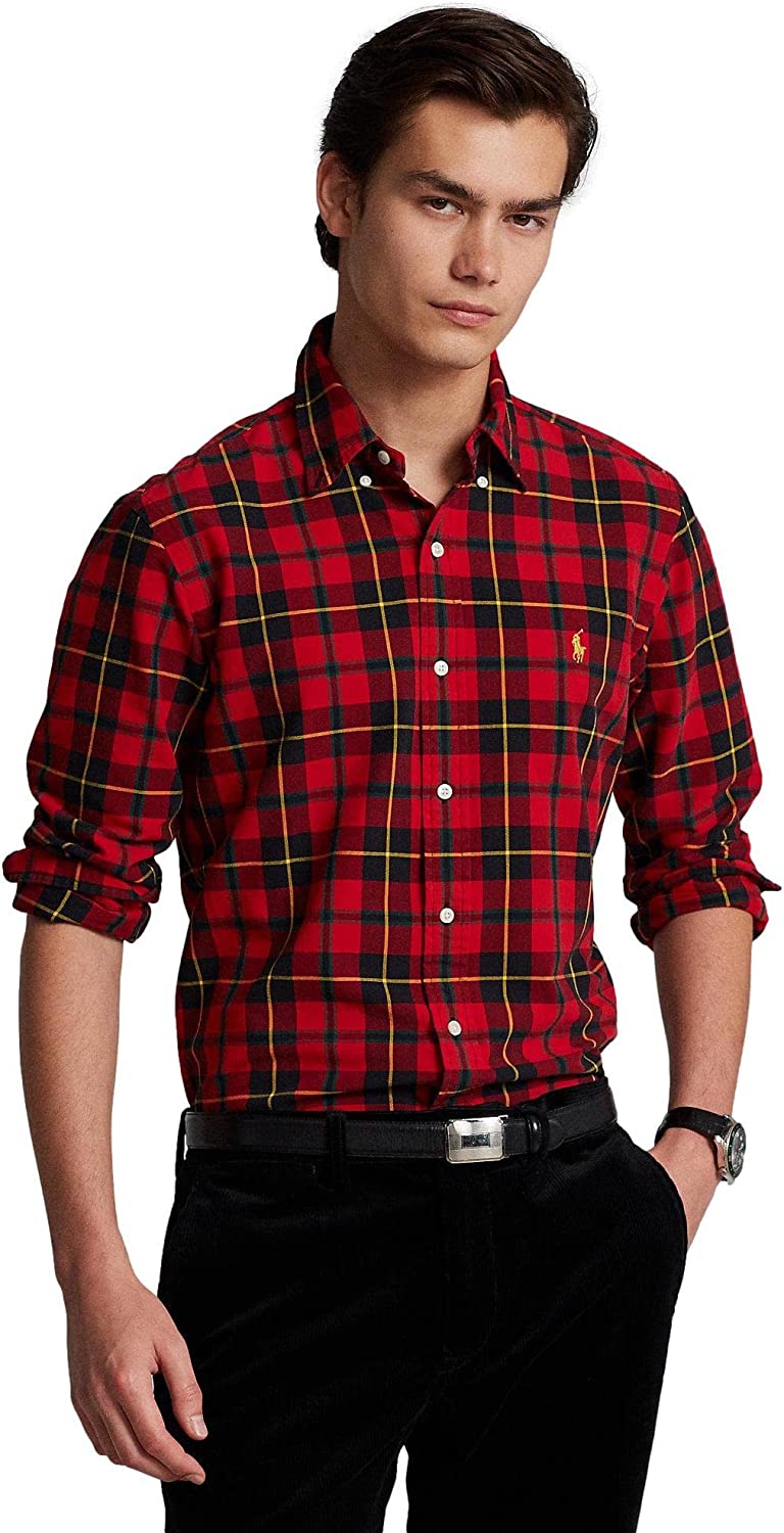 POLO RALPH LAUREN Men's Long Sleeve Classic Oxford Shirt