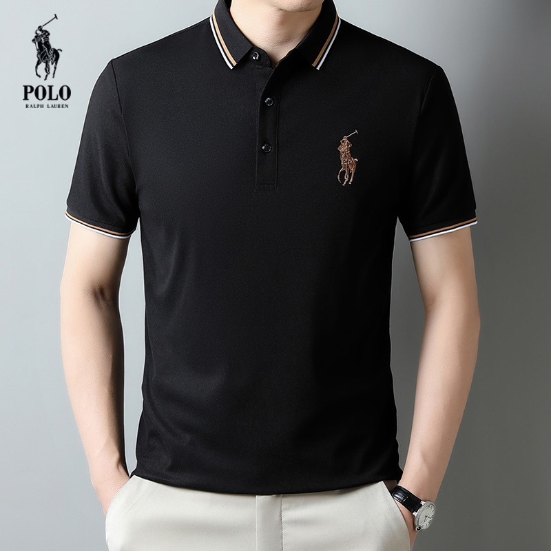 Ralph Lauren Summer Casual Lapel Men's T-Shirt