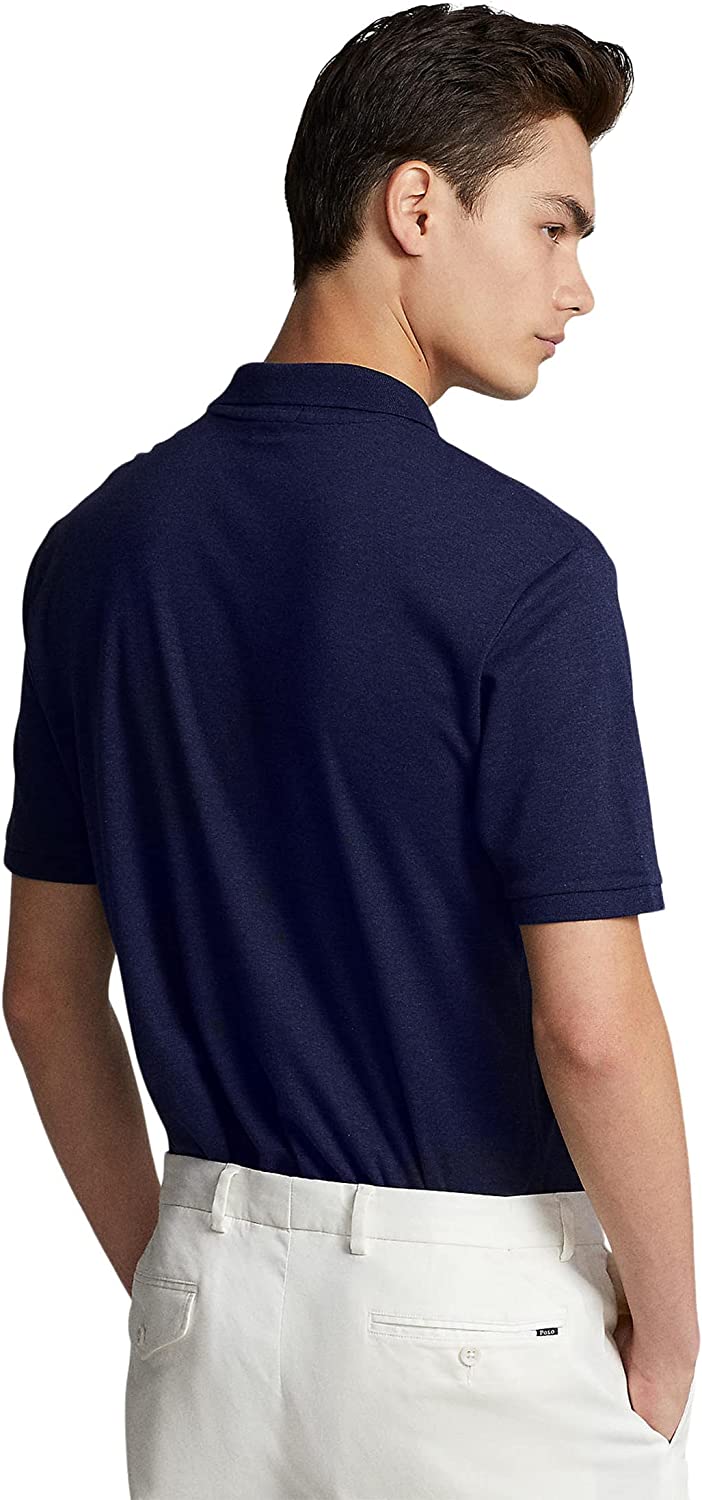 POLO RALPH LAUREN Men's Short Sleeve Knit Pima Polo