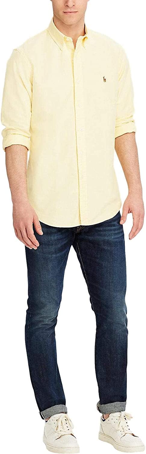 POLO RALPH LAUREN Men's Long Sleeve Classic Oxford Shirt