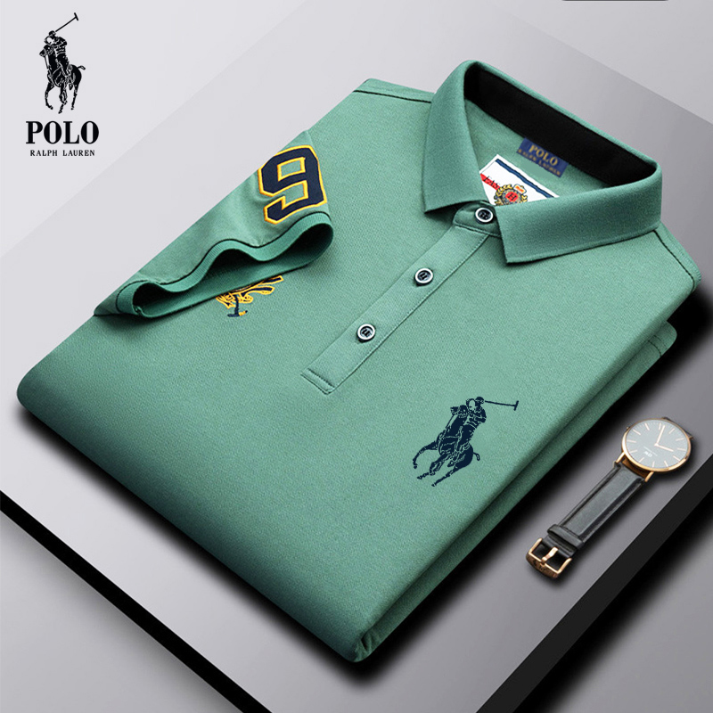 Ralph Lauren men's summer new business embroidery POLO shirt