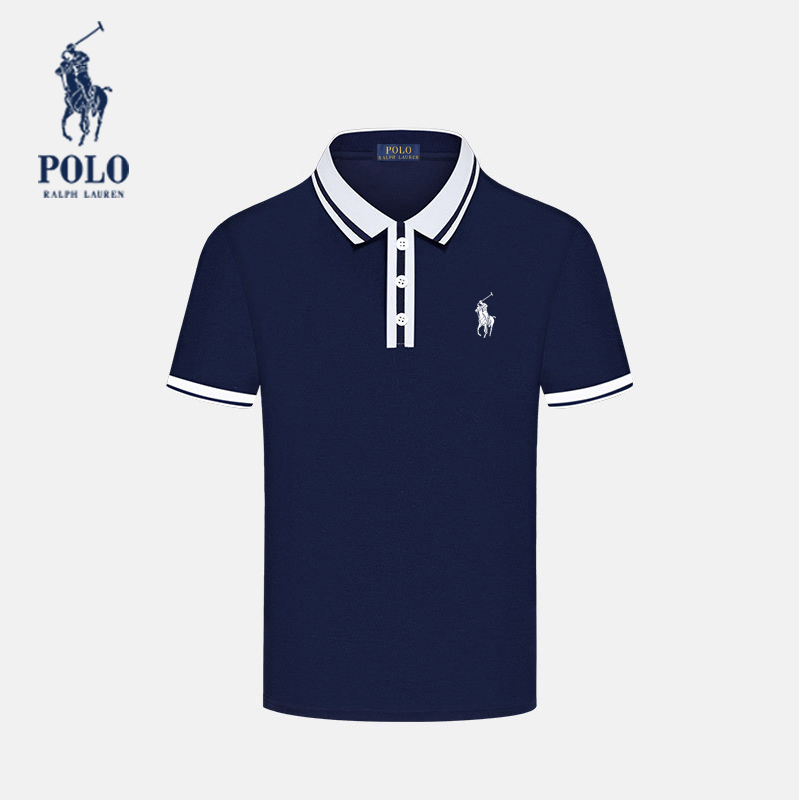 Ralph Lauren summer short-sleeved T-shirt solid color POLO shirt