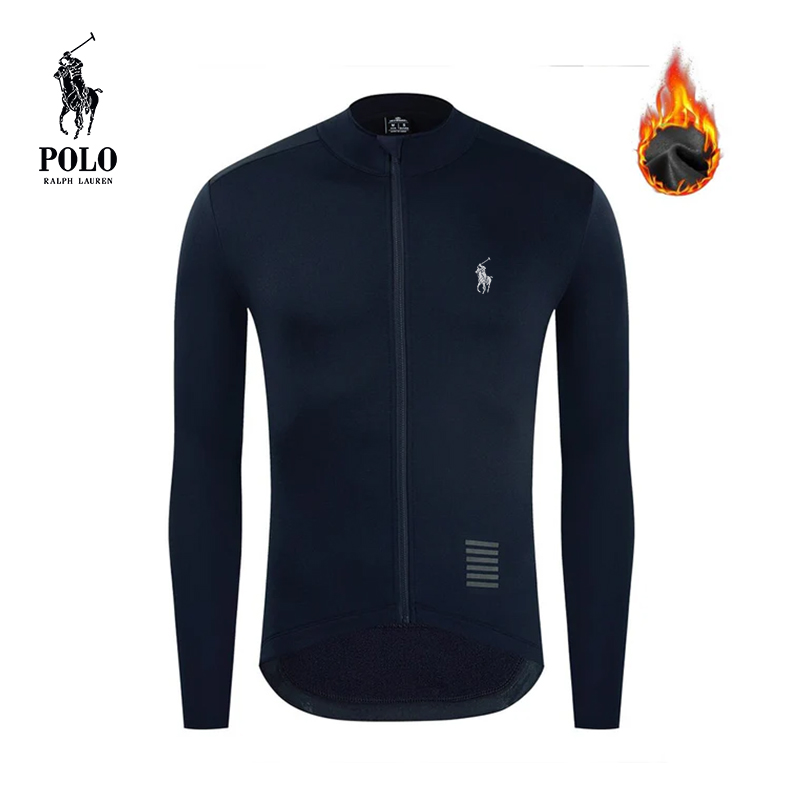 Ralph Lauren Men's Thermal Cycling Jersey Jacket