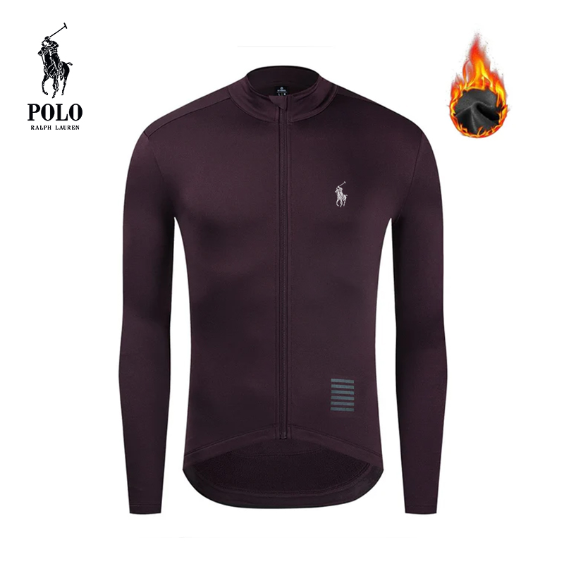 Ralph Lauren Men's Thermal Cycling Jersey Jacket