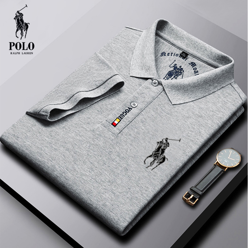 Ralph Lauren Men's Classic Casual Oversized Polo Shirt