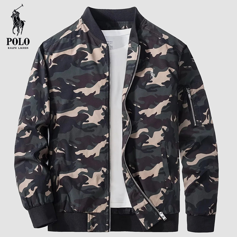 Ralph Lauren Men's Lightweight Windproof Casual Bomber Jacket ( BUY MORE SAVE MORE )