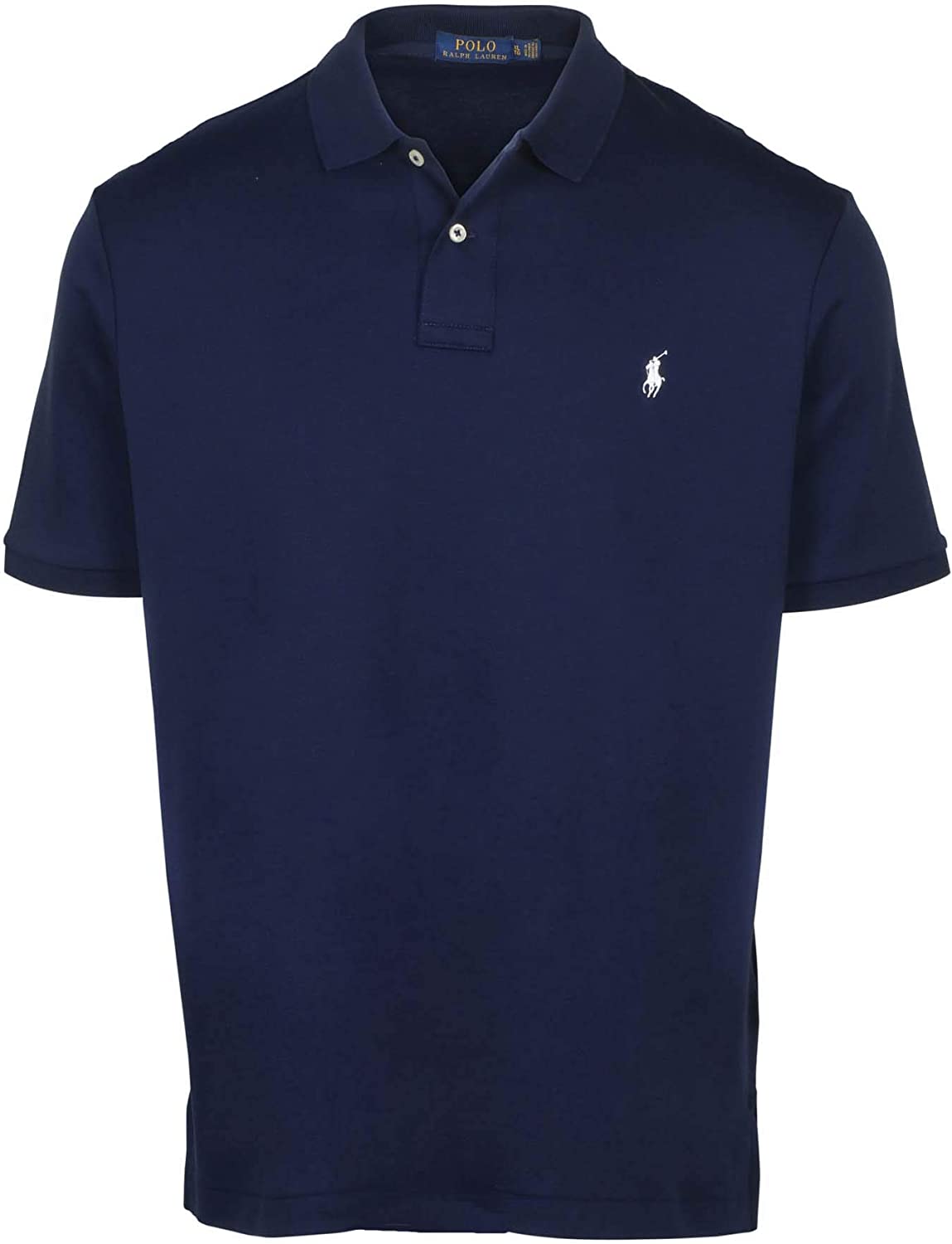 POLO RALPH LAUREN Men's Short Sleeve Knit Pima Polo