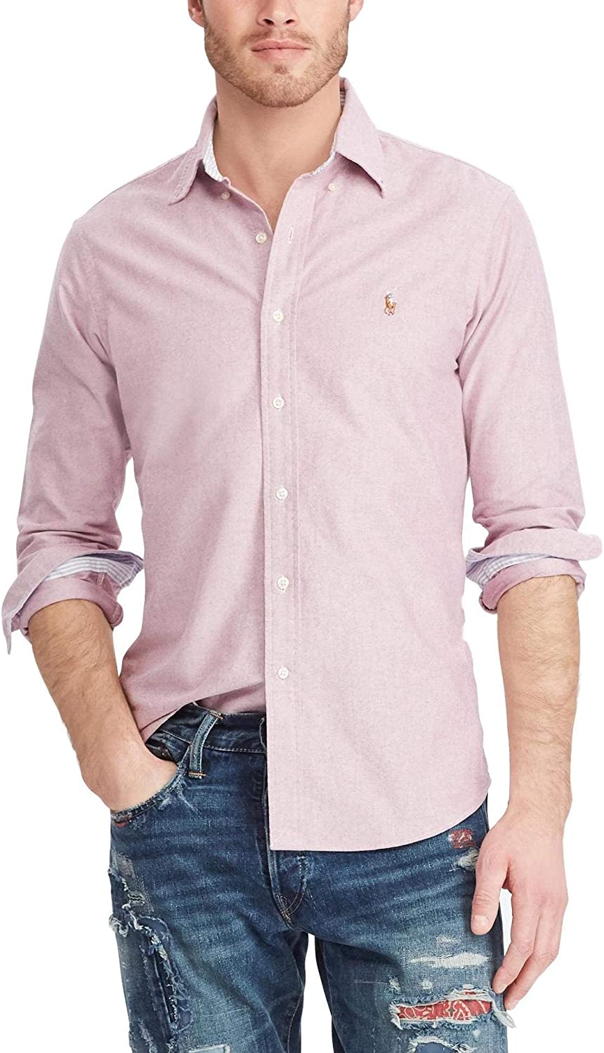 POLO RALPH LAUREN Men's Long Sleeve Classic Oxford Shirt