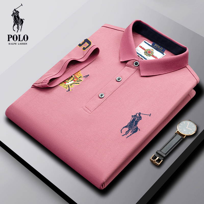 Ralph Lauren men's summer new business embroidery POLO shirt