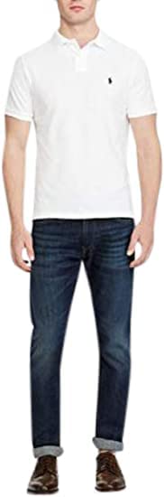 POLO RALPH LAUREN Men's Short Sleeve Knit Pima Polo
