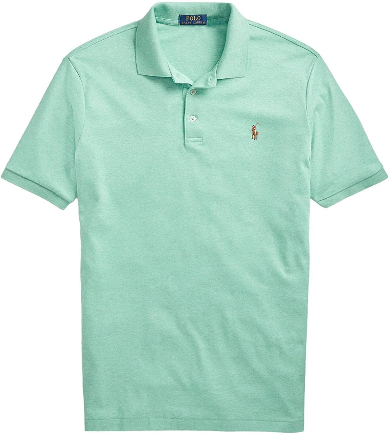 POLO RALPH LAUREN Men's Short Sleeve Knit Pima Polo