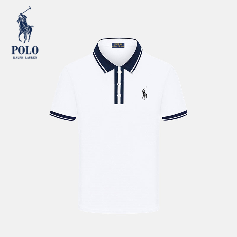 Ralph Lauren summer short-sleeved T-shirt solid color POLO shirt
