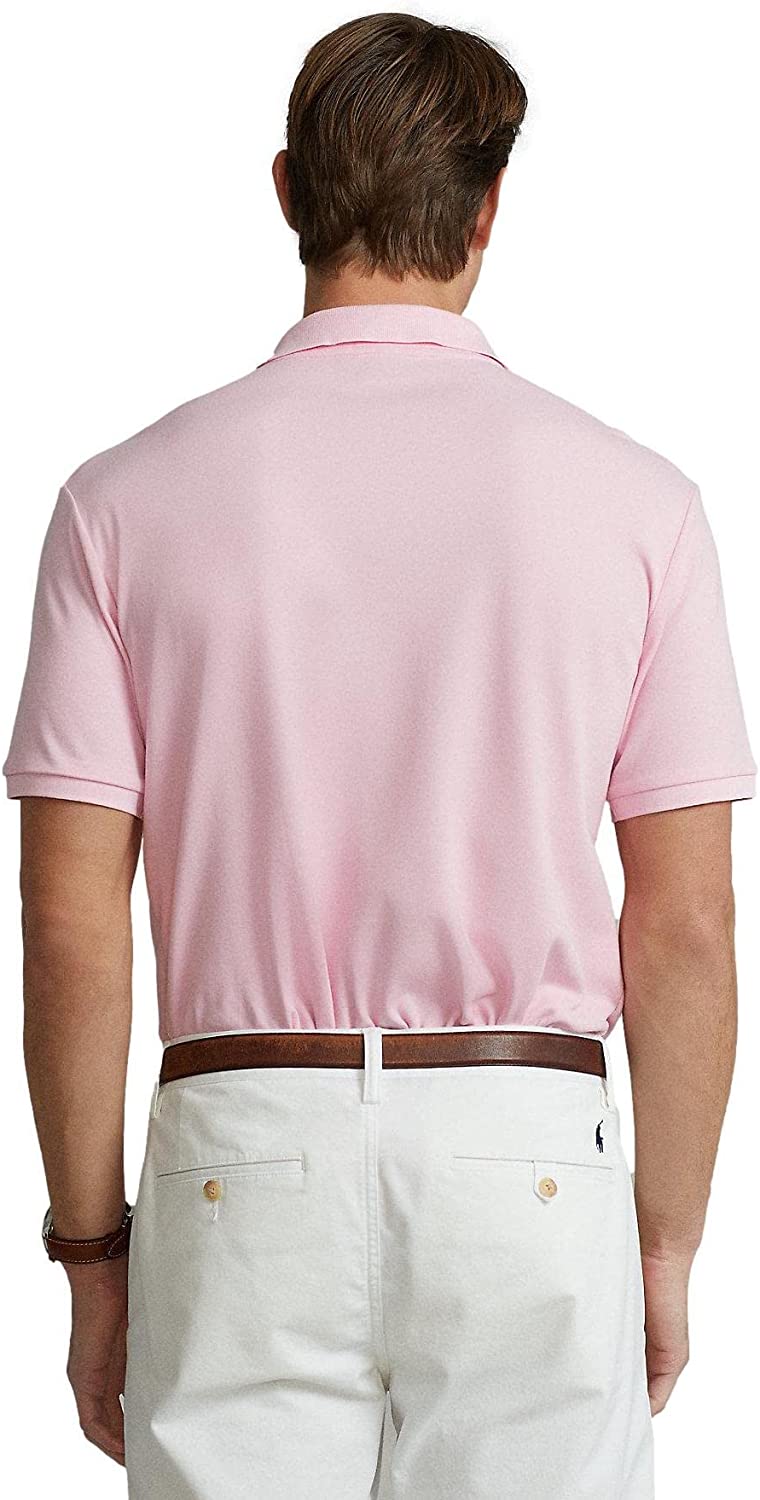 POLO RALPH LAUREN Men's Short Sleeve Knit Pima Polo