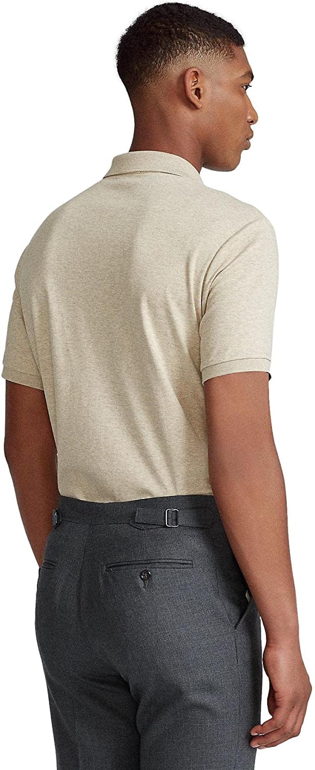 POLO RALPH LAUREN Men's Short Sleeve Knit Pima Polo