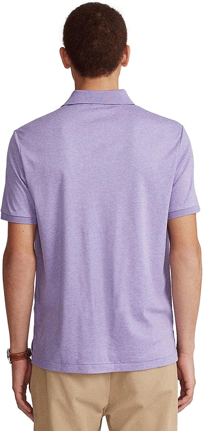 POLO RALPH LAUREN Men's Short Sleeve Knit Pima Polo