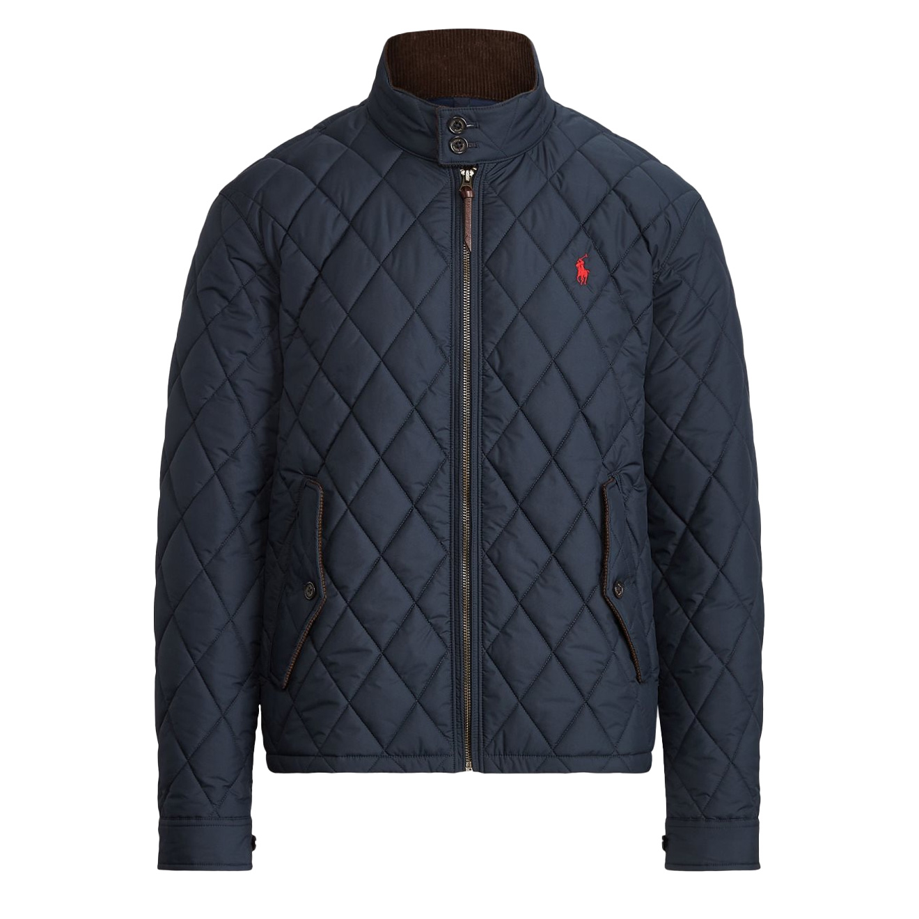 Ralph Lauren Water Repellent Quilted Jacket College Navy