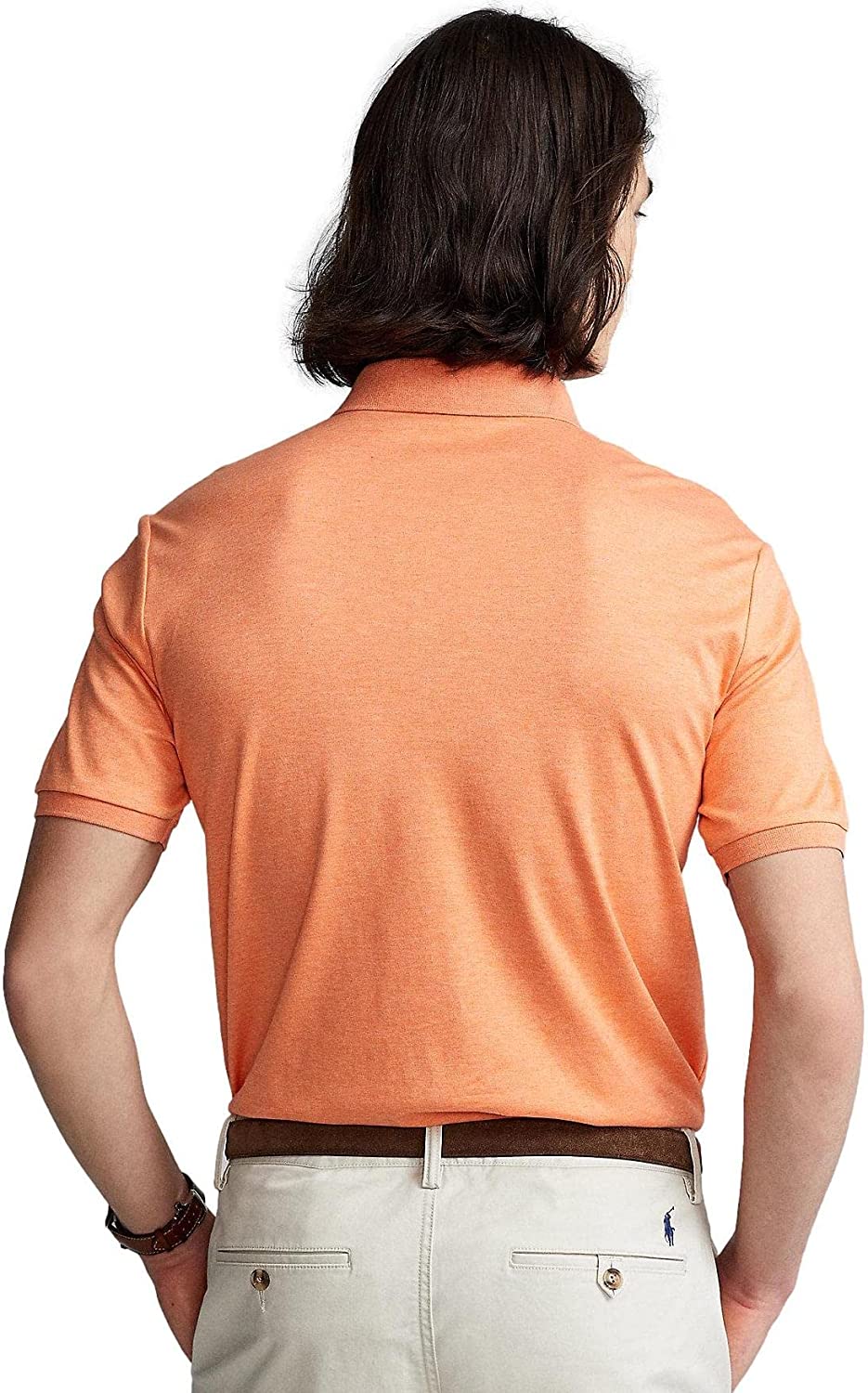 POLO RALPH LAUREN Men's Short Sleeve Knit Pima Polo