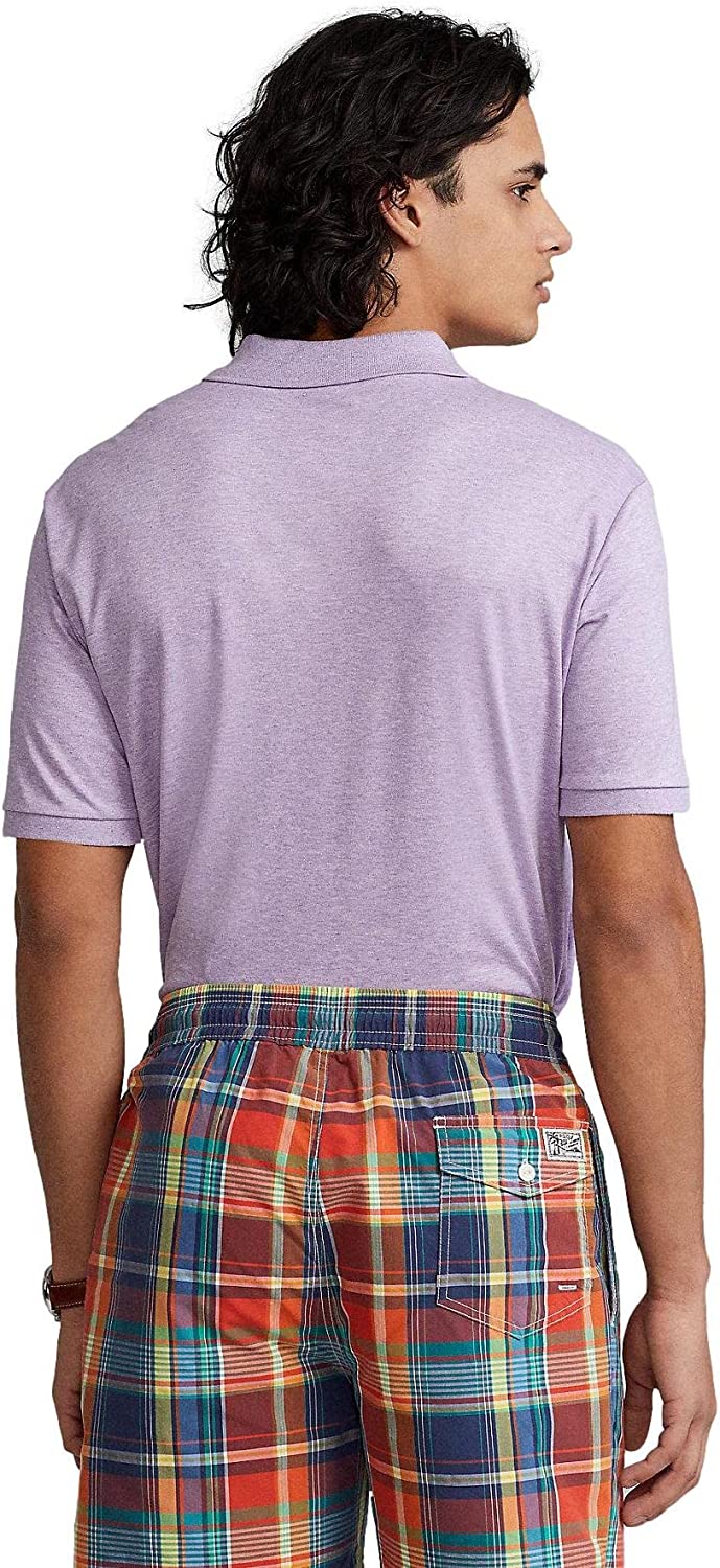 POLO RALPH LAUREN Men's Short Sleeve Knit Pima Polo