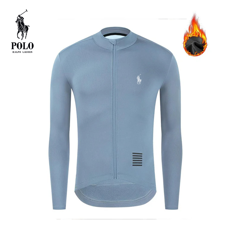 Ralph Lauren Men's Thermal Cycling Jersey Jacket