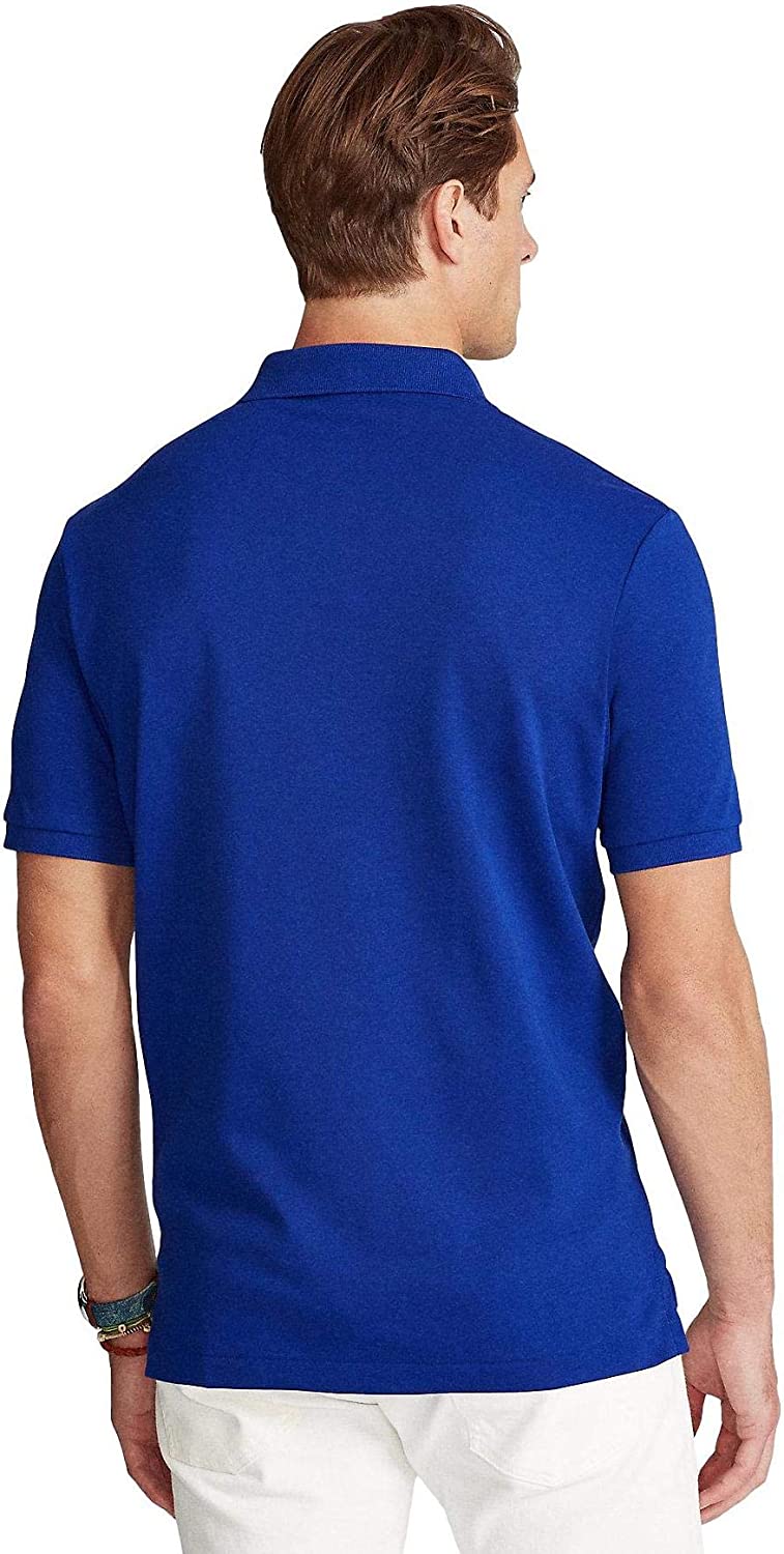 POLO RALPH LAUREN Men's Short Sleeve Knit Pima Polo