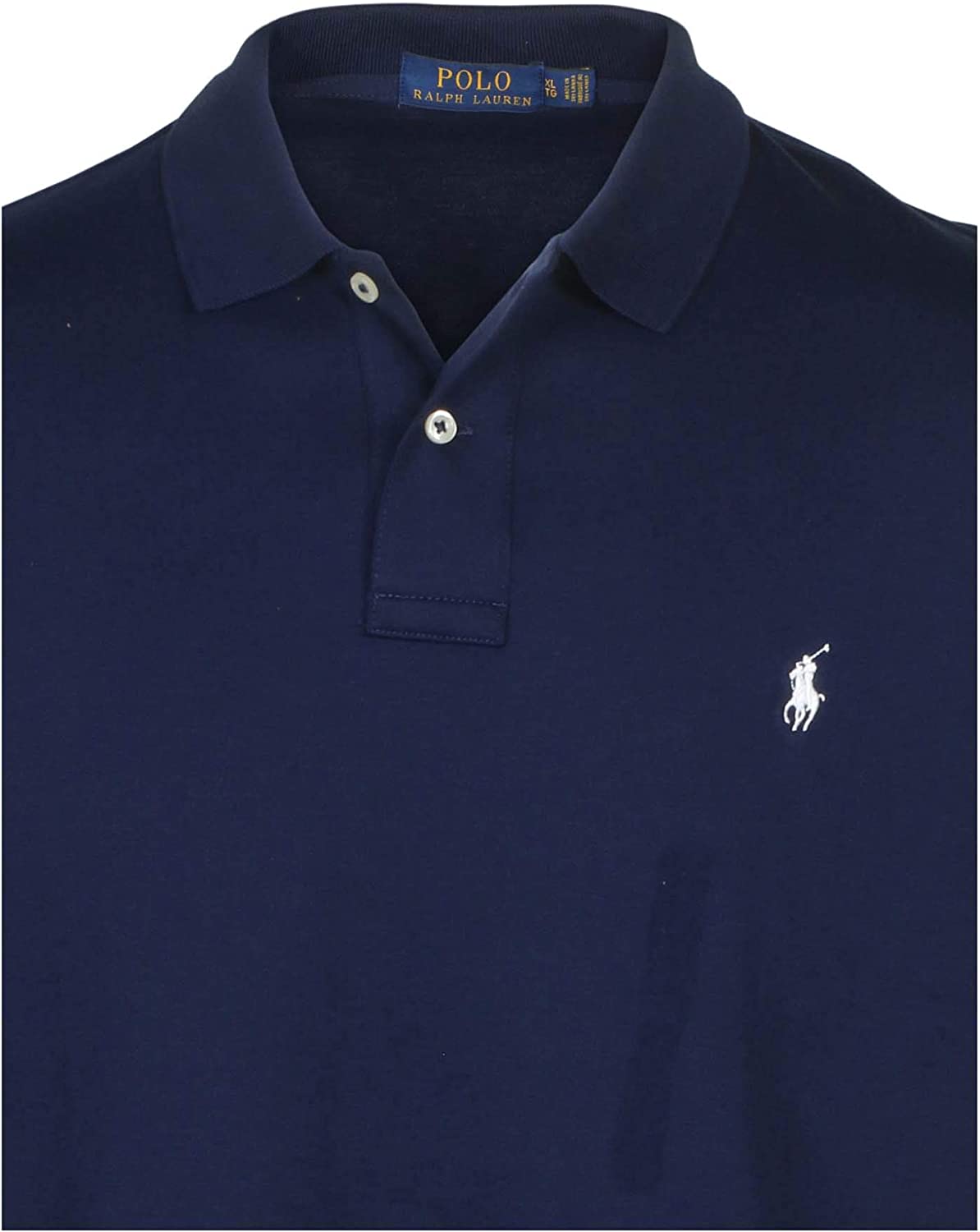 POLO RALPH LAUREN Men's Short Sleeve Knit Pima Polo
